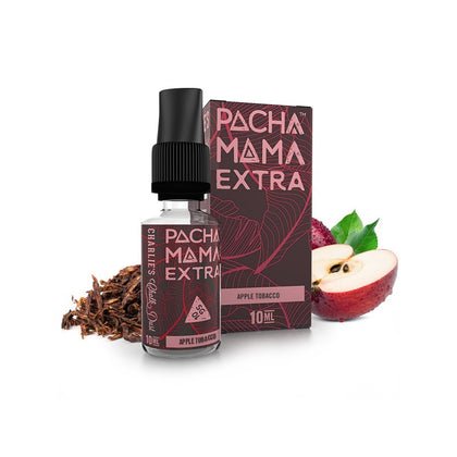 MIX & SHAKE - CHARLIES CHALK DUST 10/20ML PACHA MAMA EXTRA APPLE TOBACCO (ΗΠΙΟΣ ΚΑΠΝΟΣ, ΠΡΑΣΙΝΟ ΜΗΛΟ)