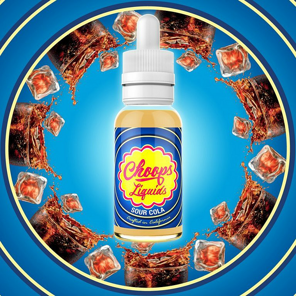 CHOOPS - 30ML SOUR COLA 50% VG (ΚΟΚΑ ΚΟΛΑ) – FASTVAPE
