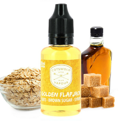 COTSWOLD - 30ML GOLDEN FLAPJACK (ΔΗΜΗΤΡΙΑΚΑ ΒΡΩΜΗΣ-ΣΙΡΟΠΙ ΣΦΕΝΔΑΜΟΥ-ΚΑΣΤΑΝΗ ΖΑΧΑΡΗ) ΣΥΜΠΥΚΝΩΜΕΝΟ ΑΡΩΜΑ