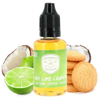 COTSWOLD - 30ML KEY LIME CRUNCH (ΣΠΙΤΙΚΑ ΜΠΙΣΚΟΤΑ & ΜΟΣΧΟΛΕΜΟΝΟ) ΣΥΜΠΥΚΝΩΜΕΝΟ ΑΡΩΜΑ