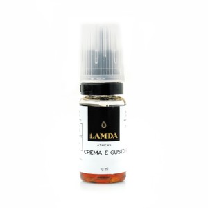 LAMDA - 10ML CREMA E GUSTO 75% VG (ΤΑΡΤΑ ΜΕ ΚΡΕΜΑ & ΦΡΑΟΥΛΑ CAMAROSA)