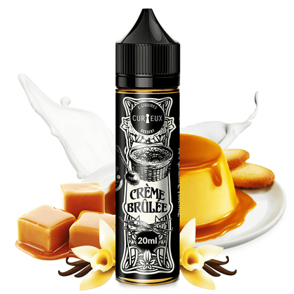 CURIEUX MIX-SHAKE-VAPE - 20/60ML - CREME BRULEE (ΓΑΛΛΙΚΗ ΚΡΕΜ ΜΠΡΟΥΛΕ)