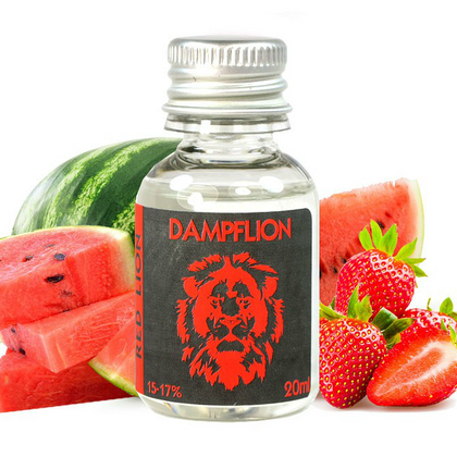DAMPFLION - 20ML RED LION (ΦΡΑΟΥΛΑ & ΚΑΡΠΟΥΖΙ) ΣΥΜΠΥΚΝΩΜΕΝΟ ΑΡΩΜΑ