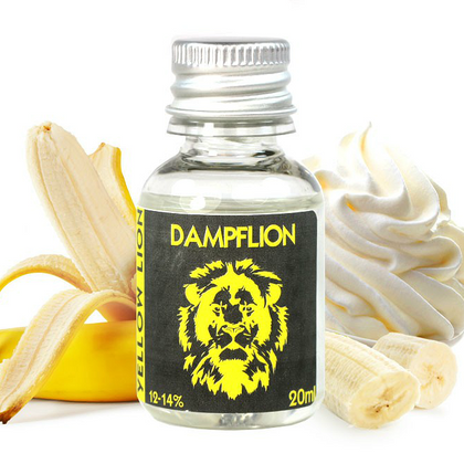 DAMPFLION - 20ML YELLOW LION (ΚΡΕΜΩΔΗΣ ΜΠΑΝΑΝΑ) ΣΥΜΠΥΚΝΩΜΕΝΟ ΑΡΩΜΑ