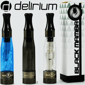 ΑΤΜΟΠΟΙΗΤΗΣ - delirium BLACK MAMBA V2 1.8ohm (DARK CLEAR)