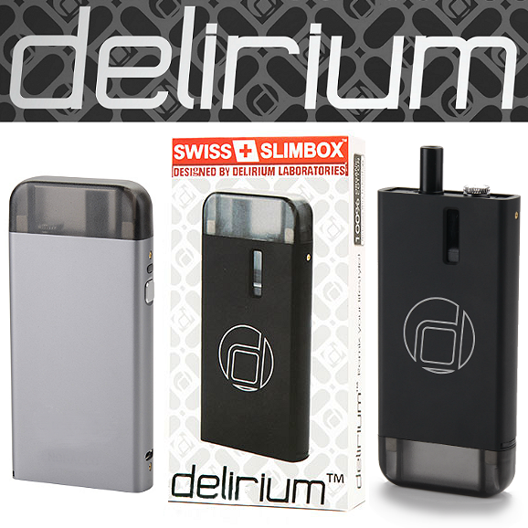 ΚΑΣΕΤΙΝΑ - delirium SWISS & SLIMBOX ( BLACK ) * TPD *