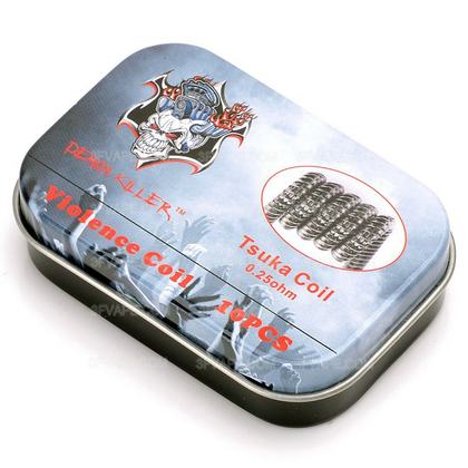 10x DEMON KILLER TSUKA COILS - 0.25Ω