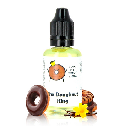 CHEFS FLAVOURS UK - 30ML THE DOUGHNUT KING (ΝΤΟΝΑΤ ΜΕ ΓΛΑΣΟ & ΒΑΝΙΛΙΑ ΚΑΣΤΑΡΝΤ) ΣΥΜΠΥΚΝΩΜΕΝΟ ΑΡΩΜΑ