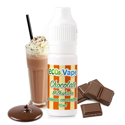 ECO VAPE - 10ML CHOCOLATE MILKSHAKE (ΜΙΛΚΣΕΙΚ ΣΟΚΟΛΑΤΑ) ΣΥΜΠΥΚΝΩΜΕΝΟ ΑΡΩΜΑ