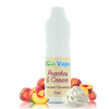 ECO VAPE - 10ML PEACHES & CREAM (ΡΟΔΑΚΙΝΟ & ΚΡΕΜΑ) ΣΥΜΠΥΚΝΩΜΕΝΟ ΑΡΩΜΑ