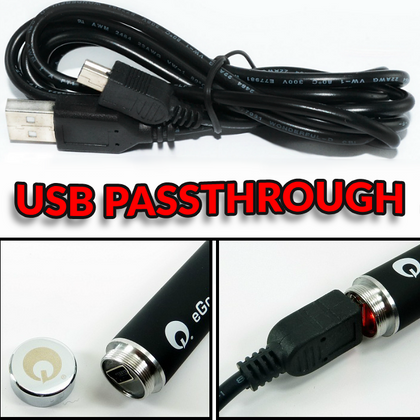 PASSTHROUGH USB ΚΑΛΩΔΙΟ ΦΟΡΤΙΣΗΣ ΓΙΑ EGO ΜΠΑΤΑΡΙΕΣ