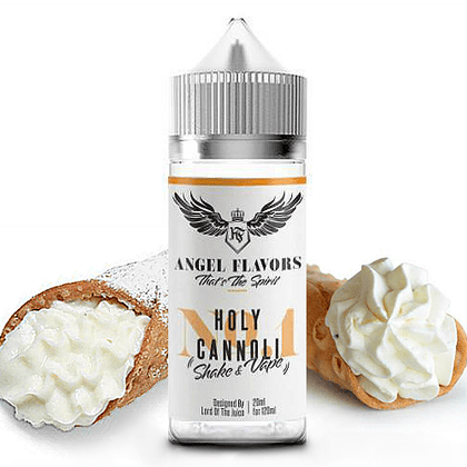 EGOIST ANGEL MIX-SHAKE-VAPE - 20/120ML - HOLY CANNOLI (ΚΑΝΟΛΙ & ΤΣΙΖΚΕΙΚ)