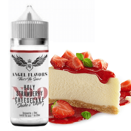 EGOIST ANGEL MIX-SHAKE-VAPE - 20/120ML - HOLY STRAWBERRY CHEESECAKE (ΤΣΙΖΚΕΙΚ ΦΡΑΟΥΛΑ)