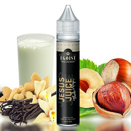 EGOIST MIX-SHAKE-VAPE - 6/30ML - JESUS JUICE (ΦΟΥΝΤΟΥΚΙ-ΦΙΣΤΙΚΙ-ΒΑΝΙΛΙΑ-ΓΑΛΑ)