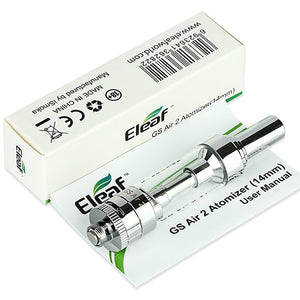 ΑΤΜΟΠΟΙΗΤΗΣ - ELEAF GS AIR 2 - 14mm 0.75ohm ( SILVER )