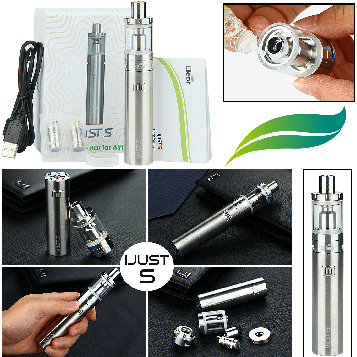 ΚΑΣΕΤΙΝΑ - ELEAF iJUST S ( STAINLESS )