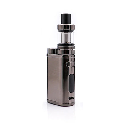 ΚΑΣΕΤΙΝΑ - ELEAF ISTICK PICO 75W 18650 TC + 2ML MELO 3 MINI TANK ( BRUSHED BLACK SILVER )