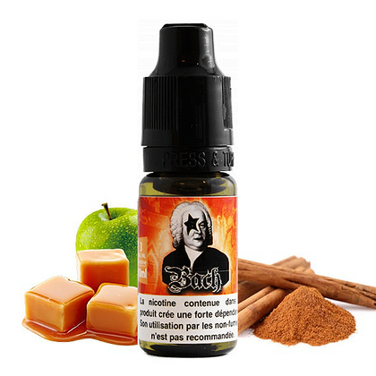 ELIQUID FRANCE - 10ML BACH 50% VG (ΜΗΛΟ-ΚΑΝΕΛΑ-ΒΑΝΙΛΙΑ-ΚΑΡΑΜΕΛΑ)