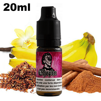 ELIQUID FRANCE - 20ML CHOPIN 50% VG (ΚΑΠΝΟΣ-ΜΠΙΣΚΟΤΟ-ΒΑΝΙΛΙΑ-ΜΠΑΝΑΝΑ-ΚΑΝΕΛΑ)