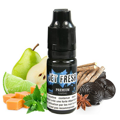 ELIQUID FRANCE - 10ML JET FRESH 50% VG (ΑΧΛΑΔΙ-ΜΕΝΘΟΛΗ-ΛΑΙΜ)