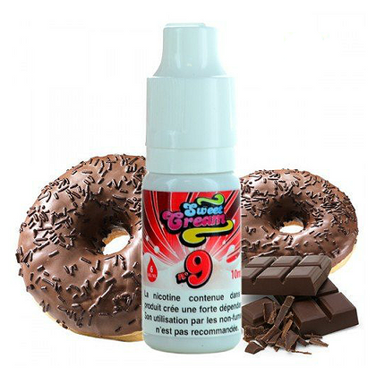 ELIQUID FRANCE - 10ML SWEET CREAM NO.9 50% VG (ΝΤΟΝΑΤ & ΣΟΚΟΛΑΤΑ)