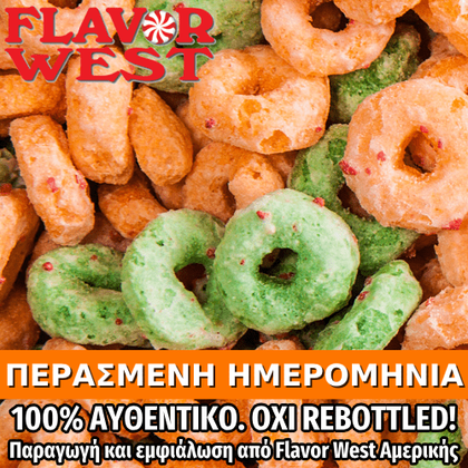 FLAVOR WEST - 118ML APPLE JACKS (ΔΗΜΗΤΡΙΑΚΑ ΜΕ ΜΗΛΟ & ΚΑΝΕΛΑ) ΣΥΜΠΥΚΝΩΜΕΝΟ ΑΡΩΜΑ ** ΠΕΡΑΣΜΕΝΗ ΗΜΕΡΟΜΗΝΙΑ **