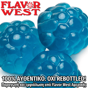 FLAVOR WEST - 118ML BLUE RASPBERRY (ΖΑΧΑΡΩΤΑ ΜΥΡΤΙΛΟΥ) ΣΥΜΠΥΚΝΩΜΕΝΟ ΑΡΩΜΑ ** ΠΕΡΑΣΜΕΝΗ ΗΜΕΡΟΜΗΝΙΑ **