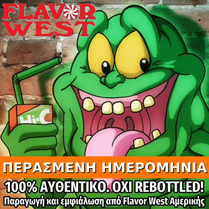 FLAVOR WEST - 118ML ECTO COOLER (ΠΟΤΟ ΜΕ ΠΟΡΤΟΚΑΛΙ & ΜΑΝΤΑΡΙΝΙ) ΣΥΜΠΥΚΝΩΜΕΝΟ ΑΡΩΜΑ ** ΠΕΡΑΣΜΕΝΗ ΗΜΕΡΟΜΗΝΙΑ **
