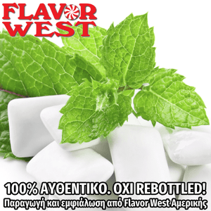 FLAVOR WEST - 118ML SPEARMINT (ΔΥΟΣΜΟΣ) ΣΥΜΠΥΚΝΩΜΕΝΟ ΑΡΩΜΑ ** ΠΕΡΑΣΜΕΝΗ ΗΜΕΡΟΜΗΝΙΑ **