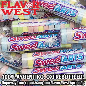 FLAVOR WEST - 118ML SWEET TARTS (ΟΞΙΝΕΣ ΚΑΡΑΜΕΛΙΤΣΕΣ ΜΙΚΤΩΝ ΦΡΟΥΤΩΝ) ΣΥΜΠΥΚΝΩΜΕΝΟ ΑΡΩΜΑ ** ΠΕΡΑΣΜΕΝΗ ΗΜΕΡΟΜΗΝΙΑ **