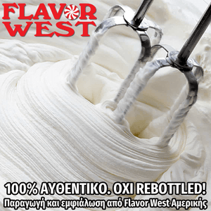 FLAVOR WEST - 118ML WHIPPED CREAM (ΣΑΝΤΙΓΙ) ΣΥΜΠΥΚΝΩΜΕΝΟ ΑΡΩΜΑ ** ΠΕΡΑΣΜΕΝΗ ΗΜΕΡΟΜΗΝΙΑ **