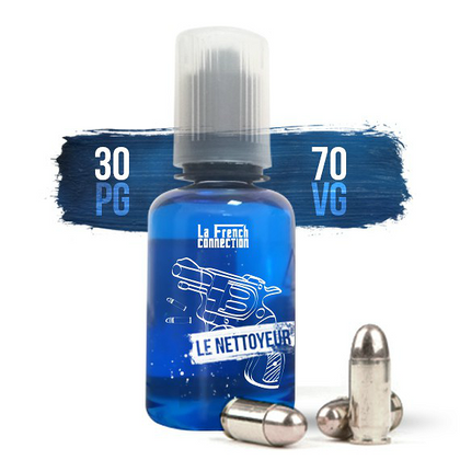 LA FRENCH CONNECTION - 30ML LE NETTOYEUR 70% VG (ΠΕΠΟΝΙ-ΜΟΥΡΑ-ΣΤΑΦΥΛΙ-ΜΕΝΤΑ)