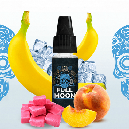 FULL MOON - 10ML BLUE (ΜΠΑΝΑΝΑ-ΡΟΔΑΚΙΝΟ-ΤΣΙΧΛΟΦΟΥΣΚΑ) ΣΥΜΠΥΚΝΩΜΕΝΟ ΑΡΩΜΑ