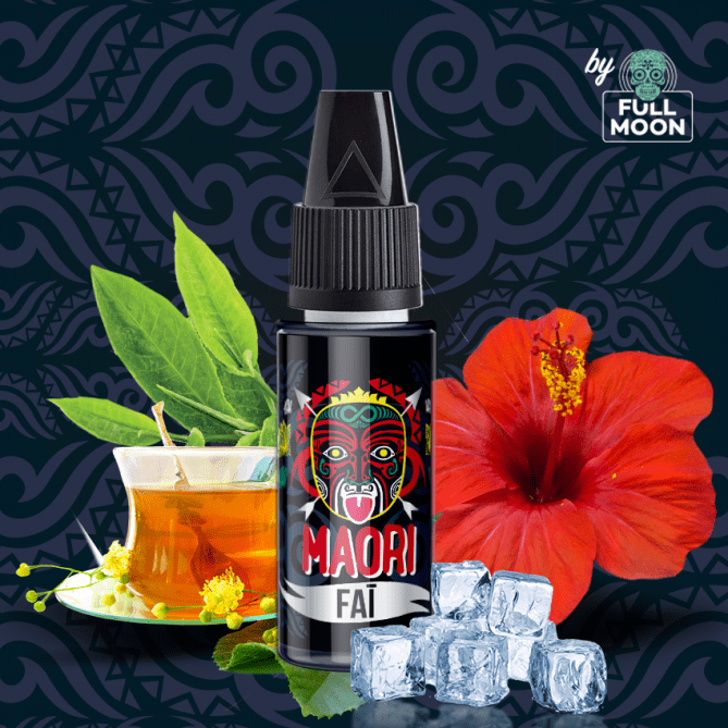 MAORI - 10ML FAI (ΠΡΑΣΙΝΟ ΤΣΑΪ-ΙΒΙΣΚΟΣ-ΠΑΓΩΜΕΝΗ ΜΕΝΤΑ) AROMA
