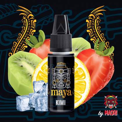 MAYA - 10ML KIMI (ΑΚΤΙΝΙΔΙΟ-ΛΕΜΟΝΙ-ΦΡΑΟΥΛΑ-ΠΑΓΩΜΕΝΗ ΜΕΝΤΑ) AROMA