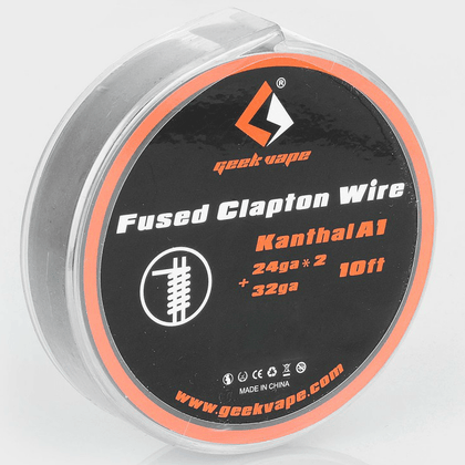 GEEKVAPE FUSED CLAPTON WIRE KANTHAL A1 24GAx2 + 32GA ΣΥΡΜΑ (3Μ)