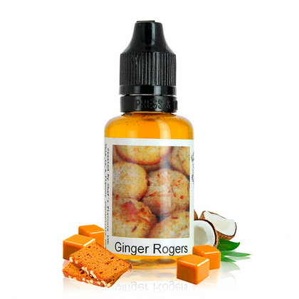 CHEFS FLAVOURS UK - 30ML GINGER RODGERS (ΤΖΙΝΤΖΕΡΜΠΡΕΝΤ-ΚΑΡΥΔΑ-ΚΑΡΑΜΕΛΑ ΒΟΥΤΥΡΟΥ) ΣΥΜΠΥΚΝΩΜΕΝΟ ΑΡΩΜΑ