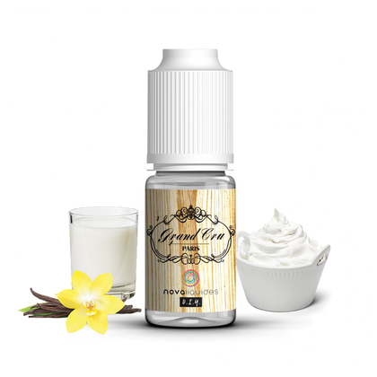 NOVA AROMA - 10ML GRAND CRU (ΚΡΕΜΑ ΓΑΛΑΚΤΟΣ & ΒΑΝΙΛΙΑ ΜΑΔΑΓΑΣΚΑΡΗΣ) ΣΥΜΠΥΚΝΩΜΕΝΟ ΑΡΩΜΑ