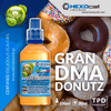 MIX & SHAKE - NATURA 30/60ML - GRANDMA DONUTZ (ΝΤΟΝΑΤ ΜΕ ΓΛΑΣΟ ΚΑΙ ΑΧΝΗ)