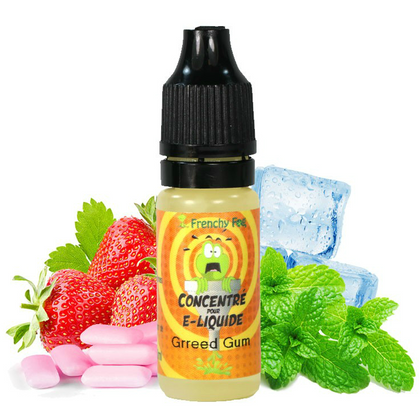 FRENCHY FOG - 10ML GRREED GUM (ΜΑΣΤΙΧΑ ΦΡΑΟΥΛΑ & ΜΕΝΤΑ) ΣΥΜΠΥΚΝΩΜΕΝΟ ΑΡΩΜΑ