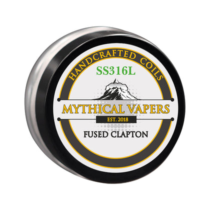 ΑΤΜΟΠΟΙΗΤΗΣ - 2x ΕΤΟΙΜΕΣ ΑΝΤΙΣΤΑΣΕΙΣ MYTHICAL VAPERS ( ΧΕΙΡΟΠΟΙΗΤΕΣ ) - FUSED CLAPTON SS316