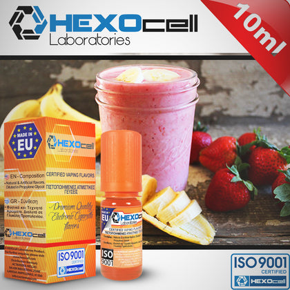 D.I.Y. - ΑΡΩΜΑ - HEXOCELL 10ML - ICE BANANABERRY (ΜΠΑΝΑΝΑ, ΦΡΑΟΥΛΑ & ΜΕΝΘΟΛΗ) - 10%