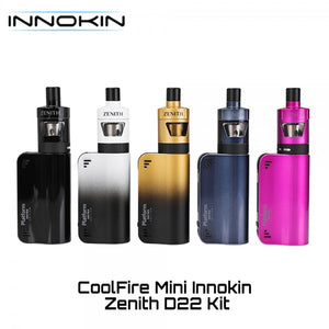 ΚΑΣΕΤΙΝΑ - INNOKIN COOL FIRE MINI 40W 1300MAH + 2ML ZENITH D22 TANK ( BLACK )