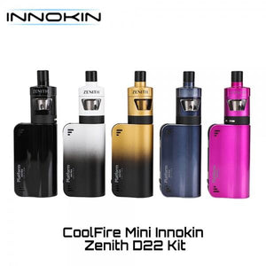 ΚΑΣΕΤΙΝΑ - INNOKIN COOL FIRE MINI 40W 1300MAH + 2ML ZENITH D22 TANK ( BLACK & GOLD )