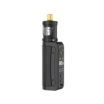 ΚΑΣΕΤΙΝΑ - INNOKIN COOLFIRE Z80 80W 18650 + ZENITH II TANK 5.5ML ( LEATHER BLACK / ΜΑΥΡΟ )