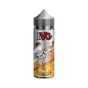 MIX & SHAKE - IVG 36/120ML BUTTER COOKIE TOBACCO (ΜΠΙΣΚΟΤΟ ΒΟΥΤΥΡΟΥ/ΚΑΠΝΟΣ/ΞΗΡΟΙ ΚΑΡΠΟΙ)