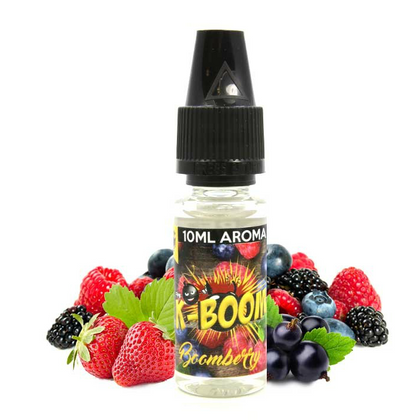 K-BOOM - 10ΜL BOOMBERRY (ΜΑΥΡΑ & ΚΟΚΚΙΝΑ ΜΟΥΡΑ) ΣΥΜΠΥΚΝΩΜΕΝΟ ΑΡΩΜΑ
