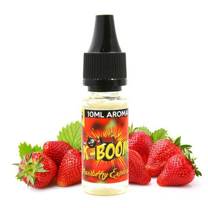 K-BOOM - 10ΜL STRAWBERRY EXPLOSION (ΕΚΡΗΞΗ ΦΡΑΟΥΛΑΣ) ΣΥΜΠΥΚΝΩΜΕΝΟ ΑΡΩΜΑ