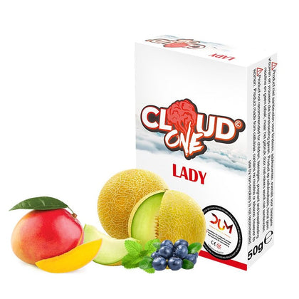 SHISHA - ΓΕΥΣΗ ΝΑΡΓΙΛΕ - CLOUD ONE LADY (ΥΠΟΚΑΤΑΣΤΑΤΟ ΚΑΠΝΟΥ ΜΕ ΜΟΥΡΑ, ΜΑΝΓΚΟ, ΠΕΠΟΝΙ & ΓΛΥΚΙΑ ΜΕΝΤΑ) 50gr