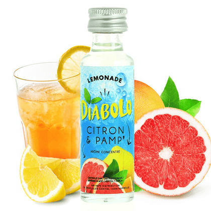 DIABOLO - 20ML CITRON & PAMP' (ΛΕΜΟΝΑΔΑ-ΓΚΡΕΙΠΦΡΟΥΤ) ΣΥΜΠΥΚΝΩΜΕΝΟ ΑΡΩΜΑ